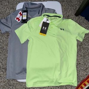 NWT Set of Under Armor polos